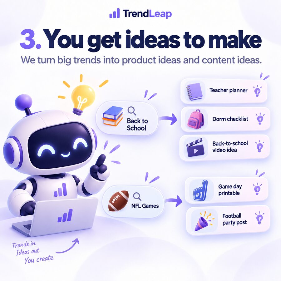 You get ideas to make